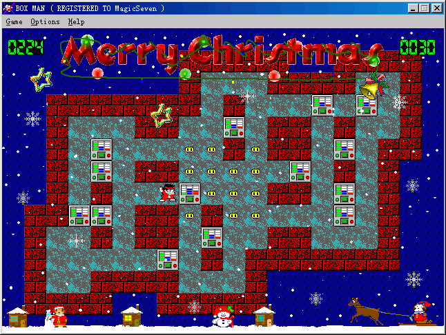 Box Man Xmas Edition Screenshot